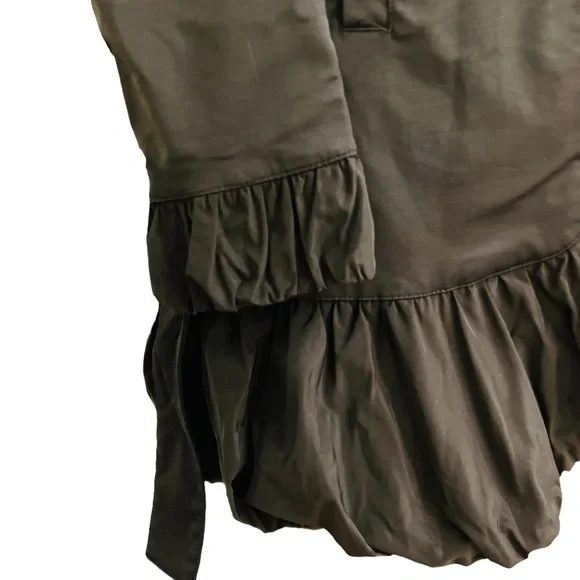 Blanc Noir Trench Coat Size Medium Fabric is cotton nylon spandex blend - Picture 8 of 16